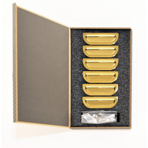 1957 Chevrolet Fender Louvers – Gold Finish