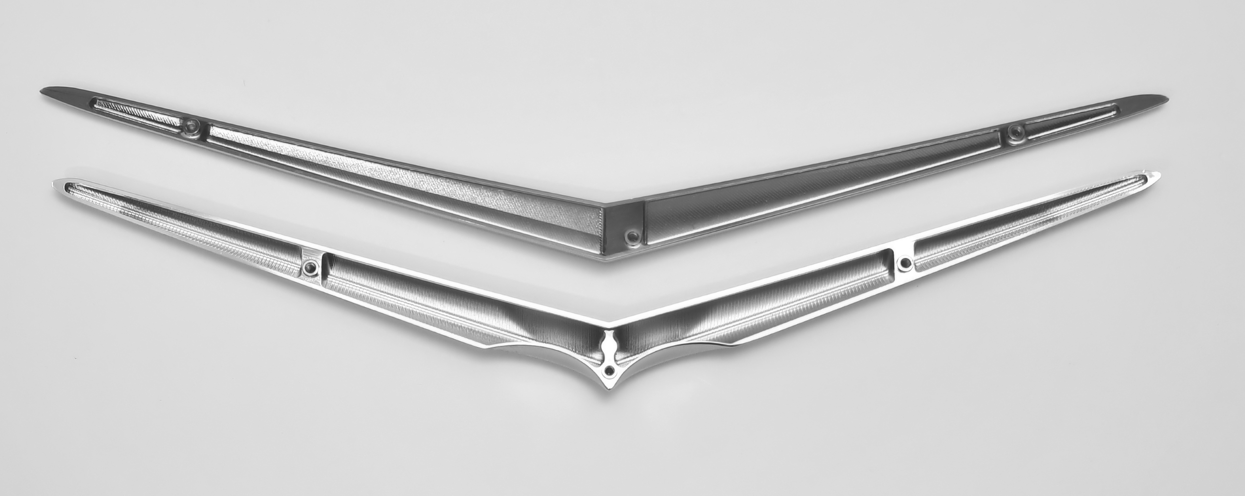 1957 Chevrolet Hood & Trunk Vee (Chrome) - Image 7