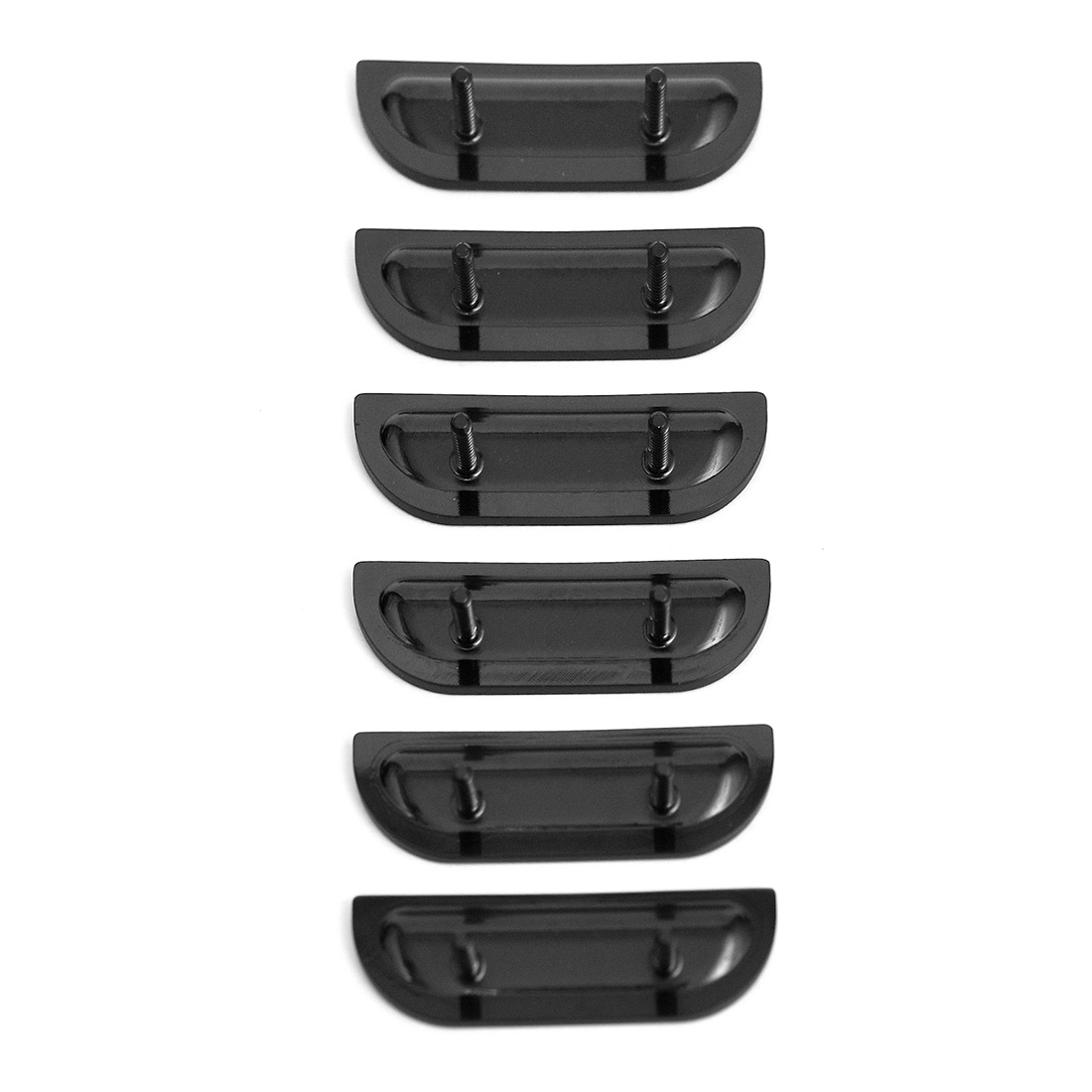 1957 Chevrolet Fender Louvers (Matte Black) - Image 4